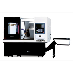 Torno de máquina de torneado y fresado CNC de precisión con cama inclinada y herramientas en vivo Torno CNC torno de torreta CNC de eje C - Product Image 1
