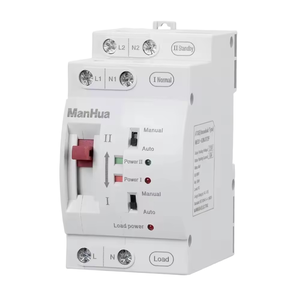 2P AC 220V 63A 20ms Mini ev ATS çift güç otomatik Transfer anahtarı ev kullanımı için Pc sınıf - Product Image 1