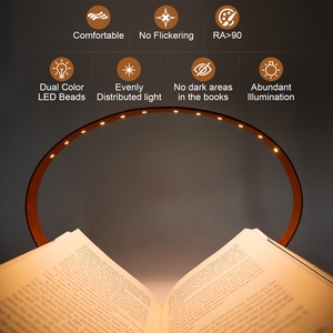 אור קריאה נייד סיטונאי עבור ספר ra> 90 usb/הגנה מפני העין, אור led led led
