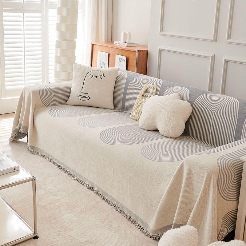 Return line chenille grey