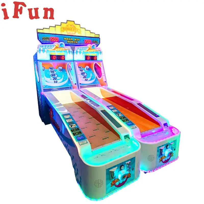 Ifun Park Amusement Entertainment Machine Happy Bowling Jeu d'arcade Jeux de pièces Jeux de rachat