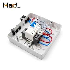 卸売OEM 500V/1000V pvコンバイナーボックス1ストリングソーラーコンバイナーボックス4 in 1 out - Product Image 3