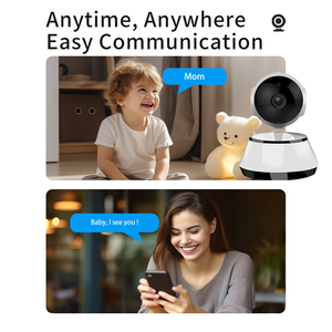 V380 2MP telecamera Wireless per bambini telecamera di sicurezza per interni telecamera bidirezionale Audio PTZ telecamera nascosta di rete