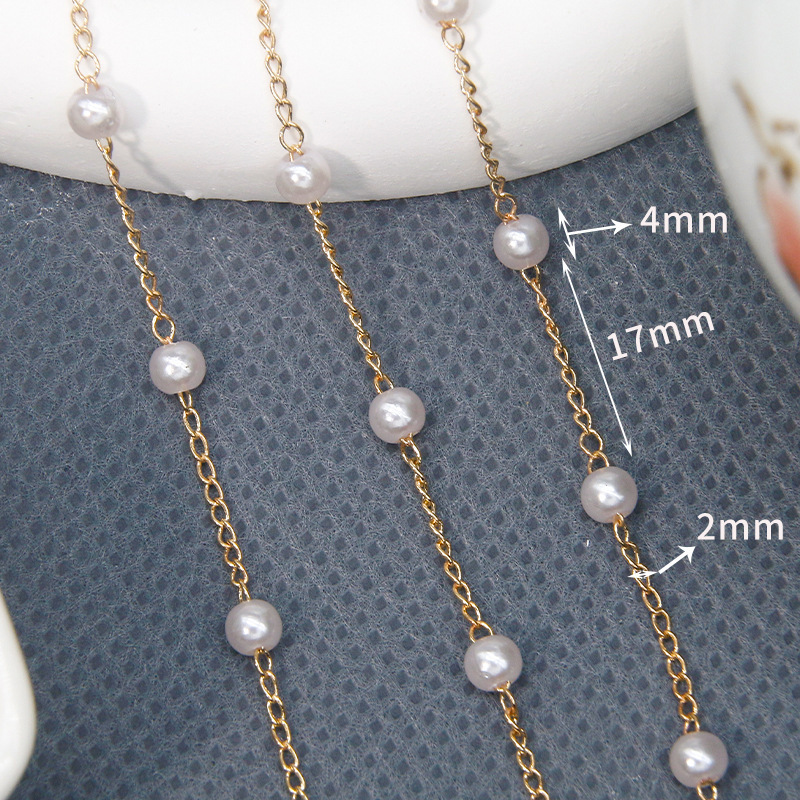 Collier chaîne délicate avec perle rare