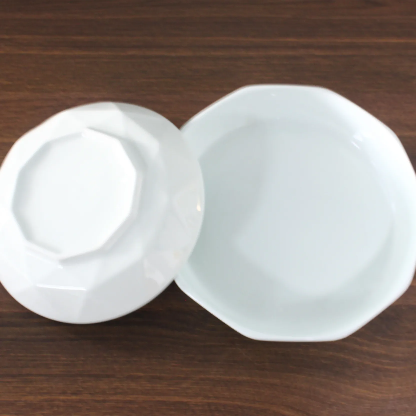 Veweet — vaisselle avec bol en diamant, ensemble de vaisselle en céramique et porcelaine, vente en gros, 2022