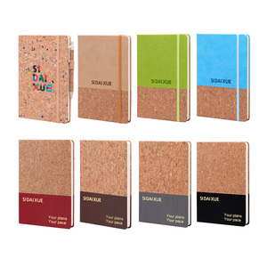 A5 Journal cartonato personalizzato stampato Notebook con anello a penna e fascia elastica - Product Image 6