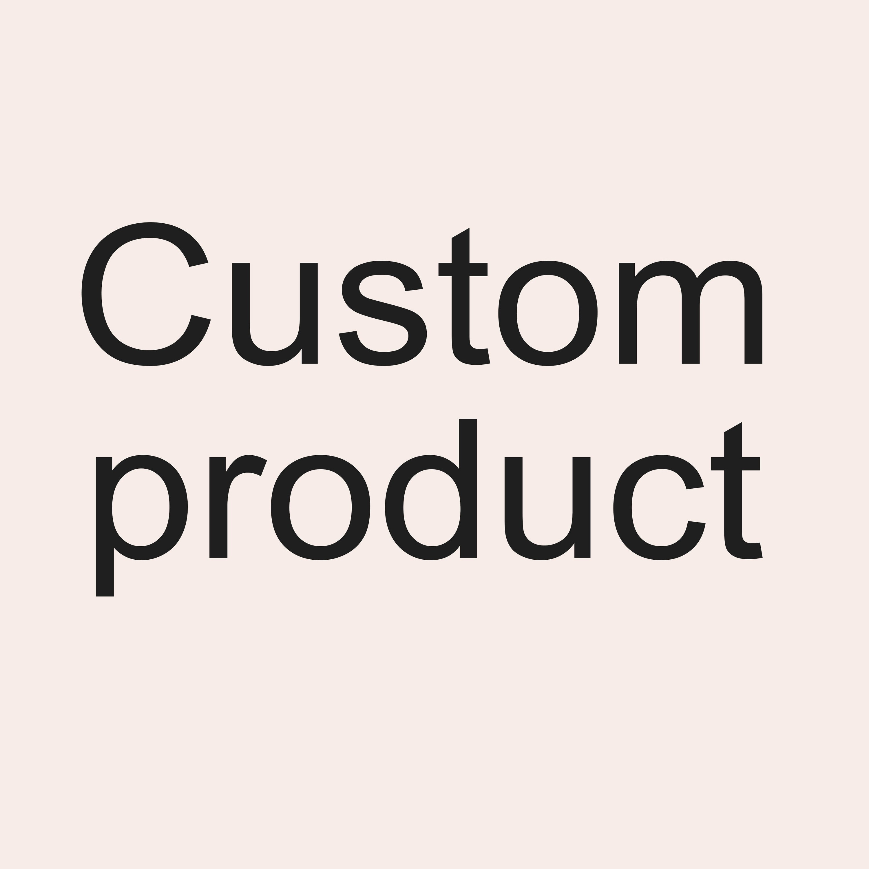 Custom styles