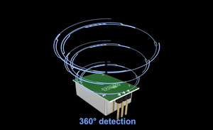 Modulo del rivelatore di movimento del sensore di velocità del Radar di masterbatch di Pdlux PD-V10-G5 10.525ghz per il sensore di rilevazione di intrusioni - Product Image 5