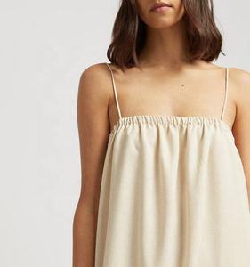 Özel Petite kadınlar artı boyutu pamuk keten tatil Maxi Casual Vintage Backless elbiseler zarif yaz beyaz elbise