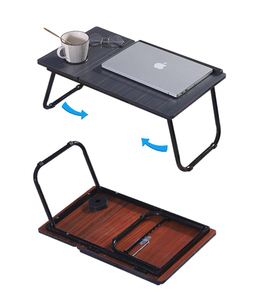 Factory Price <strong>Notebook</strong> Desk Popular <strong>Computer</strong> Desk Black Angle Adjustable Laptop <strong>Table</strong> for Study - Product Image 3