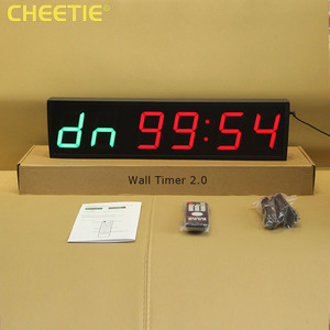 CHEETIE CP50C vendita diretta della fabbrica grande orologio da parete digitale da 4 pollici grande orologio da palestra - Product Image 5