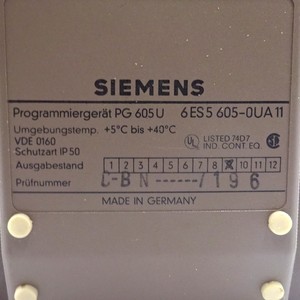 New and Original Plc Handheld <strong>Programmer</strong> 6ES56050UA11C PG 605U D PLC Programming Controller - Product Image 2