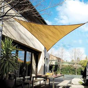 Toldo de sombra triangular antiestático con hilos conductores para áreas de almacenamiento de equipos electrónicos en múltiples colores neutros - Product Image 1