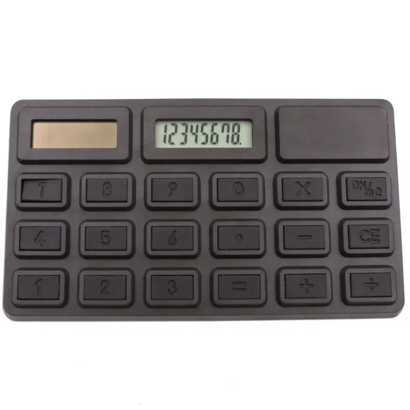 Calcolatrice elettronica profumata al cioccolato creativa calcolatrice digitale con LOGO personalizzato Giveaway