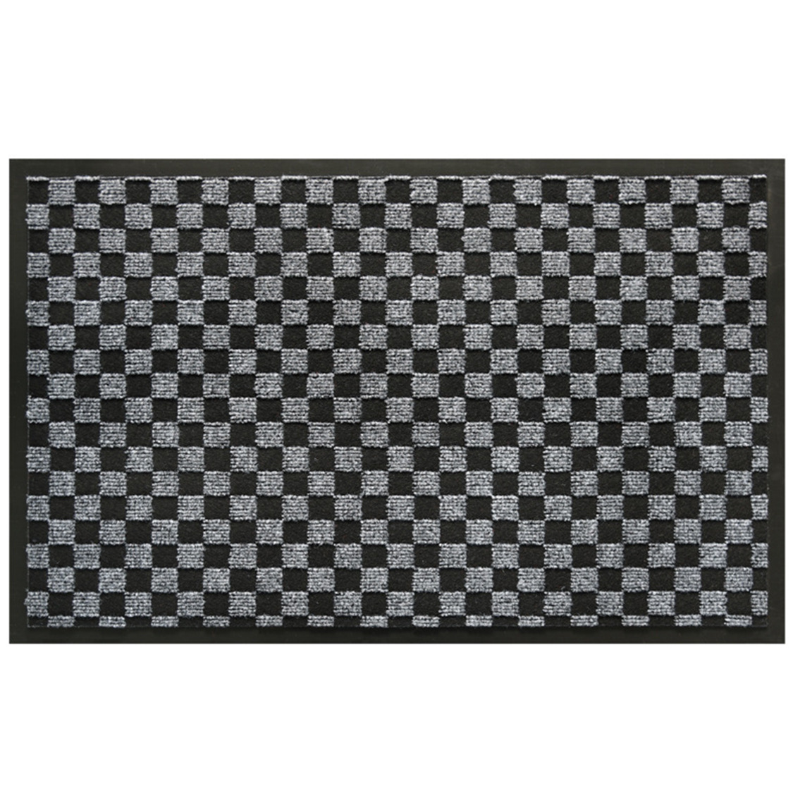 Black and white checkered