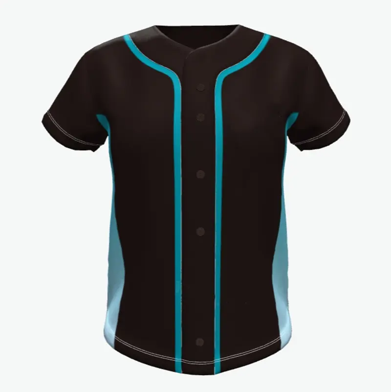 Uniforme de beisebol masculino com nome da equipe, uniforme de beisebol personalizado, roupa preta de softball, camisas masculinas duráveis