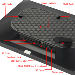 10,1 Zoll Werbe-Video-Fotorahmen mit Android IPS-Touchscreen, Video-MP3-WLAN-Smart-Rahmen Frameo WLAN-Rahmen - Product Image 6