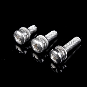 Thép không gỉ 304 nhà sản xuất cung cấp đầu đĩa kết hợp chéo vít, vật liệu và bu lông m2, M2.5, M3, M4, M5, <span class=keywords><strong>M6</strong></span> - Product Image 4