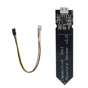 Arduino水分検出ガーデン散水DIY用の容量性土壌水分センサー耐食性 - Product Image 5