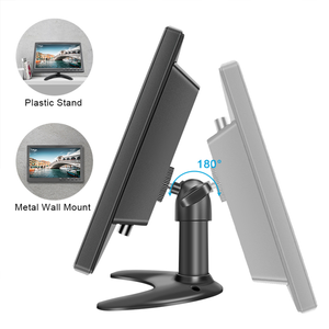 Monitor LCD TFT de 10,1 pulgadas para coche, pantalla táctil HD VGA BNC AV USB