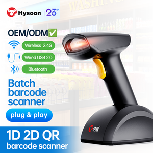 [OEM/ODM unterstützt] Hochgeschwindigkeits-Scan bildschirm Barcode Qr-Code Drahtloser 2D-Barcode-Scanner für POS-System