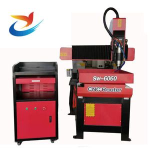热销高速迷你尺寸6060 6090数控路由器经济型小金属数控路由器 - Product Image 1