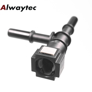 Sıcak satış 7.89MM oluklu yakıt hattı hızlı yayın 3-Way dişi konnektör oto parçası aksesuar - Product Image 3