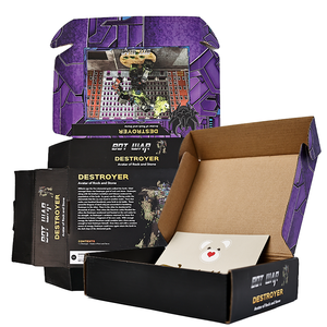 可生物降解的纸板和瓦楞纸重型定制标志印刷包装盒，用于玩具、鞋、衣服 - Product Image 5