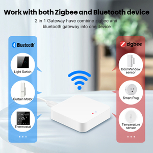 Беспроводной умный шлюз Tuya ZigBee 3,0 умный концентратор умный дом мост Tuya / Smart Life приложение пульт дистанционного управления - Product Image 3