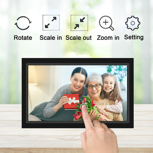 Nhà Máy OEM Frameo APP 15.6 Inch Wifi Ảnh Kỹ Thuật Số Khung Hình Điện Tử Với Màn Hình Cảm Ứng Chia Sẻ Hình Ảnh Video - Product Image 4