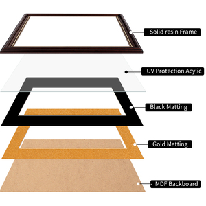 Nhà Máy Bán buôn 11x14 8.5x11 A3 A4 cổ điển thanh lịch chính thức giấy phép ủy quyền tấm giấy chứng nhận đại học bằng tốt nghiệp khung - Product Image 5