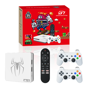最高の<span class=keywords><strong>G7</strong></span>ビデオゲームコンソール2つのワイヤレスゲームパッド付き16GB 35000 + HD 8K BT Voice <span class=keywords><strong>Remote</strong></span>パーソナライズカスタマイズ