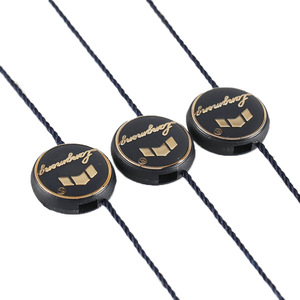 Custom High Quality Stamping <strong>String</strong> <strong>Loop</strong> Locks Logo Seal <strong>String</strong> <strong>Hang</strong> Drop for Garment - Product Image 2