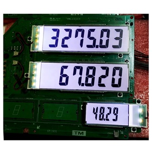 Personalizza 7 segmenti 6 cifre modulo Display LCD monocromatico LCD personalizzato a sette segmenti per misuratore di potenza - Product Image 3