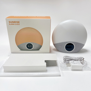 Hifid นาฬิกาปลุกปลุกปลุกไฟ LED สีขาวอัจฉริยะสินค้าใหม่ปรับแต่งได้ - Product Image 6