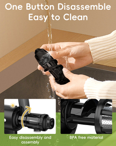 BioloMix BPA ücretsiz yavaş çiğneme burgu sıkacağı meyve ve sebze düşük hız suyu sıkacağı kompakt soğuk pres sıkacağı makinesi - Product Image 6