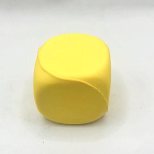 Biểu tượng tùy chỉnh PU bọt chống căng thẳng Vòng <span class=keywords><strong>Cube</strong></span> khuyến mại căng thẳng giảm bóng cho ô tô & bảo hiểm - Product Image 4