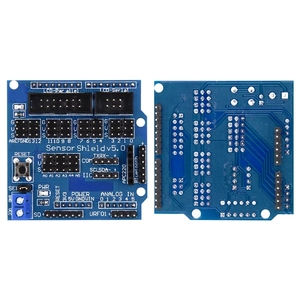 Placa de expansión Sensor Shield V5.0 para UNO MEGA R3 V5 para bloques de construcción electrónicos Arduino de piezas de robot