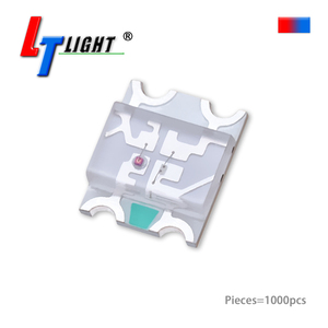 LT 1209แสงสีแดงสีฟ้าคู่ชิป LED 0.2W ปรับแต่งสีและตำแหน่งเท้า SMD LED Light-emitting diode dual Color - Product Image 1
