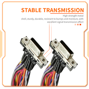 SCSI HPCN 26 Pin MDR Plug Straight Male <strong>Computer</strong> Cable to Dupont 2.54mm Pitch Dual Row Connector Wire Harness <strong>Assembly</strong> Custom - Product Image 2