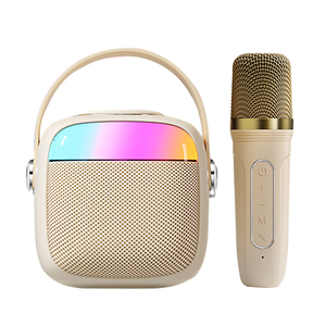 Mini <span class=keywords><strong>Bluetooth</strong></span> USB Aux Karaoke Alarm Mikrofon Lautsprecher 5W Ausgangs leistung für Heimkino-Party und DC-Quelle für den Außenbereich