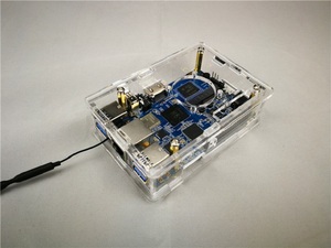 Fabrika fiyat kaynağı için uygun turuncu pi konut turuncu pi 3 kabuk akrilik kutu - Product Image 4