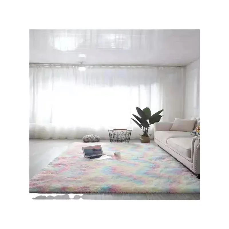 Tappeto soffice e Shaggy di alta qualità per la decorazione di casa soggiorno tappeti e tappeti