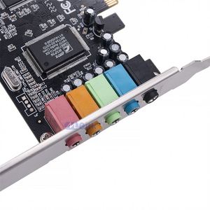 <strong>PCI</strong>-E <strong>PCI</strong> Express 5.1 Channel 3D Audio 6 Channels Digital Sound Card 5.1 Solid Capacitors CMI8738 Chipset Expansion Card - Product Image 4