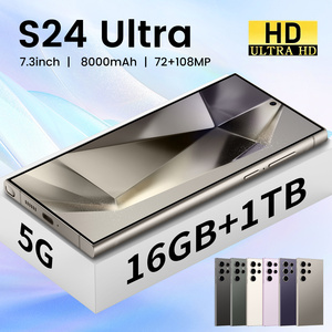 原装2025 S24超手机16gb + 1TB智能超薄手机，带7.3英寸4G 5g手机热销高性能中央处理器