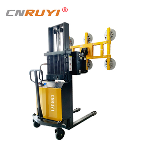 RYN capacità di carico pesante forcella Mobile di vetro Robot, contenitore di vetro strumento di scarico con carrello elevatore