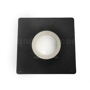 Placa de Metal para Trackball de montaje, 2 pulgadas de diámetro, pista de seguimiento, ratón para 60 en 1, máquina de juego de mesa Arcade - Product Image 3