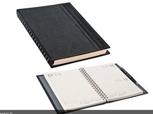 Высококачественная переработка переплетной линии, швейная записная книжка с эластичным и ручкой - Product Image 2