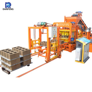 Fully <strong>Automatic</strong> <strong>QT4</strong>-15 Hollow <strong>Block</strong> Production Line Hydraulic <strong>Interlocking</strong> Concrete <strong>Block</strong> Molding Machine <strong>Block</strong> Making Machine - Product Image 1