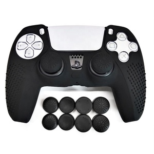 Capa de silicone para joystick sem fio, película protetora para controle de ps5